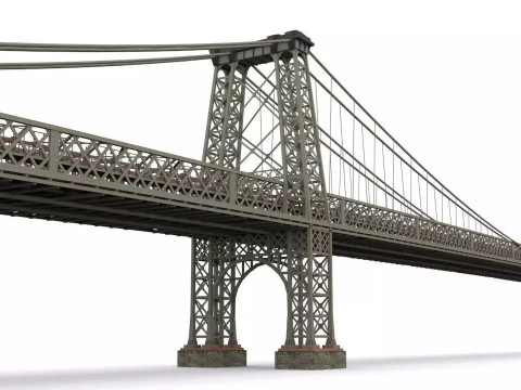 Pontes EUA Modelo 3D