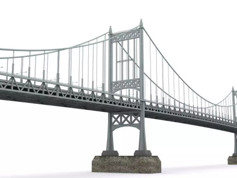 Pontes EUA Modelo 3D
