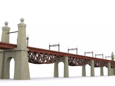 Pontes EUA Modelo 3D