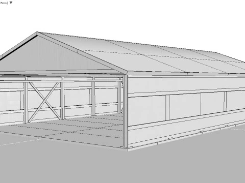 Eski metal at&ouml;lyesi 3D Model