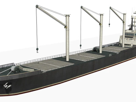 Toplu taşıyıcı 3D Model