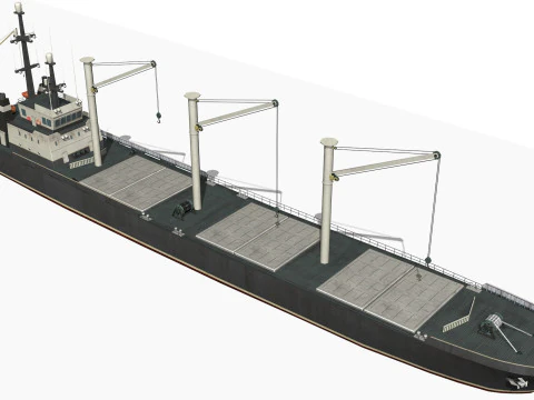 Toplu taşıyıcı 3D Model