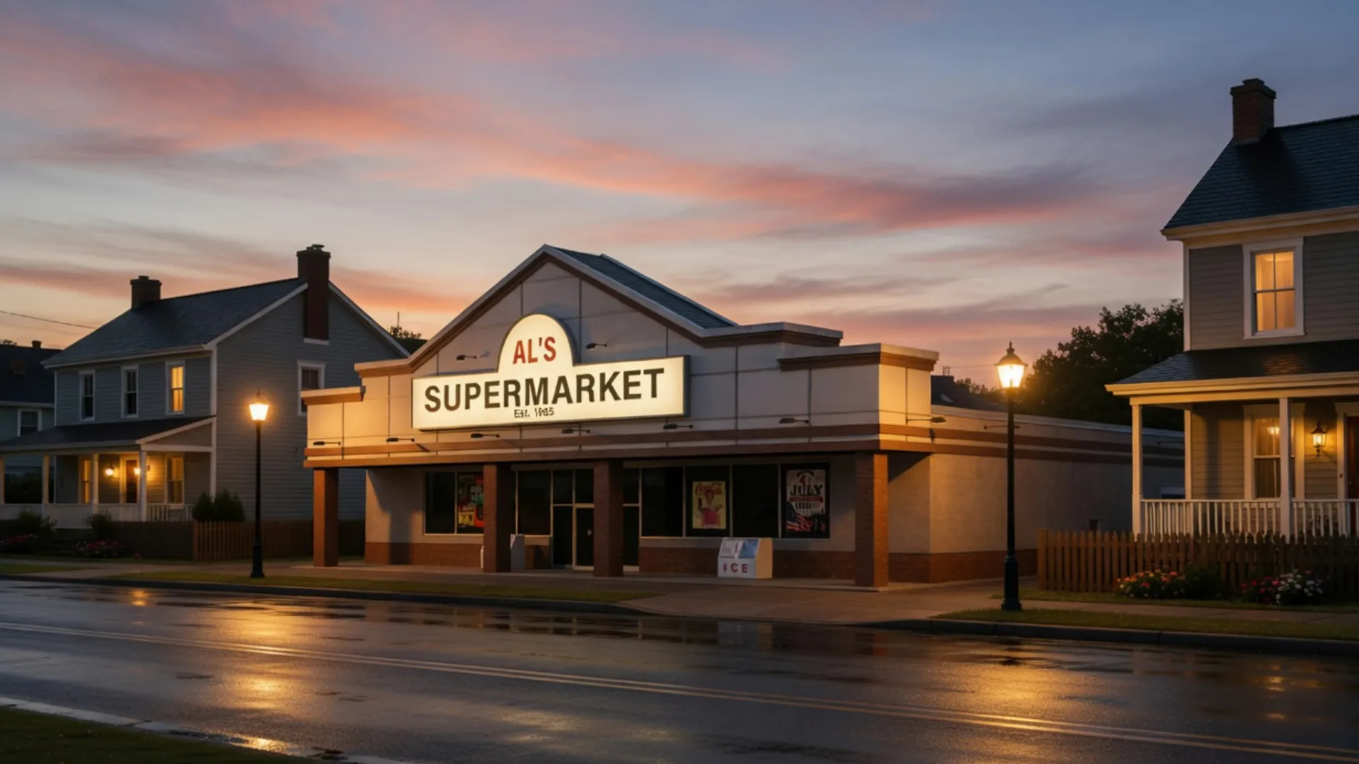 Minimarket 3D Model .c4d .max .obj .3ds .fbx .stl .blend 