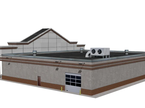 Minimarket 3D Model