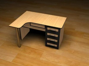 biurko komputerowe Model 3D