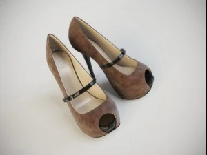 suede shoes 3D Model