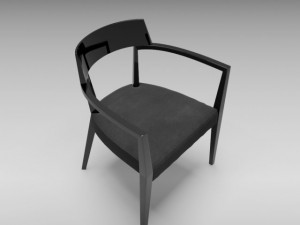 chair calligaris flair Modèle 3D