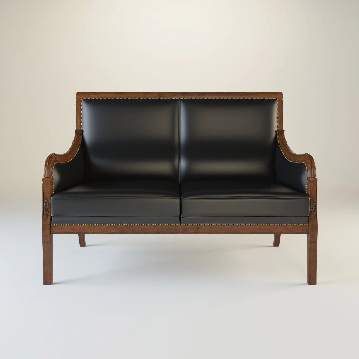 selva 2seat sofa 1321 3D Model .c4d .max .obj .3ds .fbx .stl .blend 