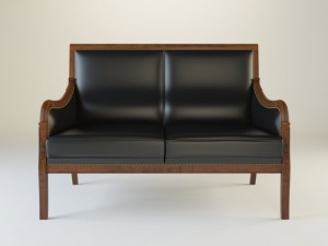 selva 2seat sofa 1321 3D Model