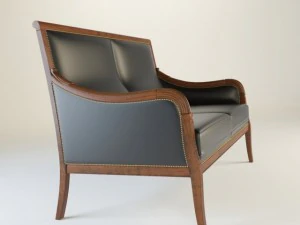 selva 2seat sofa 1321 3D Model