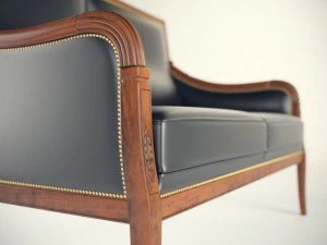 selva 2seat sofa 1321 3D Model