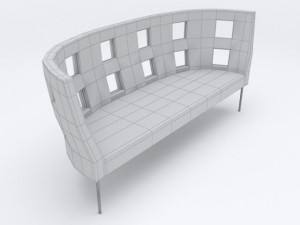 sofa alias flexus 3D-Modell
