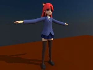 gatita 3D Model