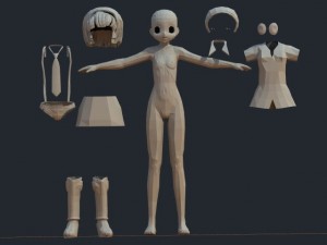 al 3Dモデル