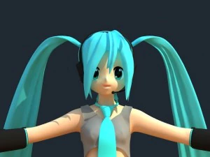 미쿠미쿠 3D 모델