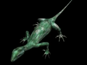 fictional reptile 3D Model