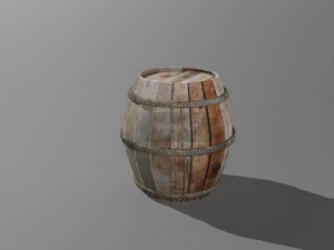 barril Modelo 3D