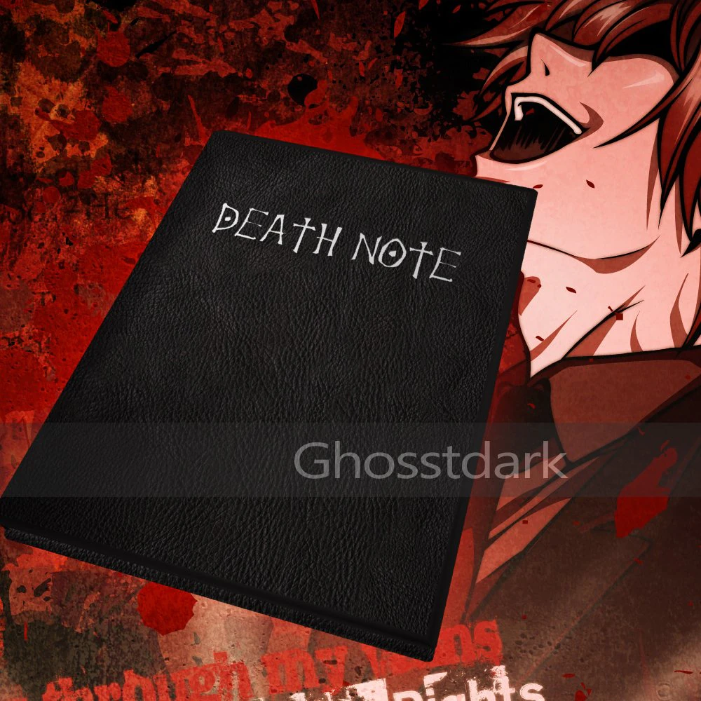 deathnote book  rules 3D Model .c4d .max .obj .3ds .fbx .stl .blend 