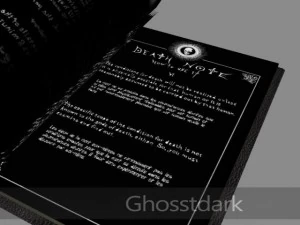 deathnote book  rules 3D Model