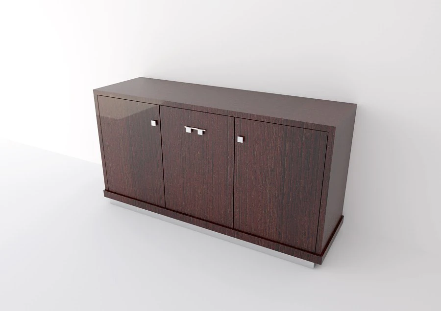 modern design sideboard 3D Model .c4d .max .obj .3ds .fbx .stl .blend 