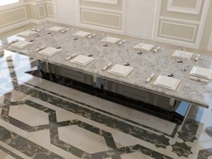 tavolo da pranzo dal design classico Modello 3D