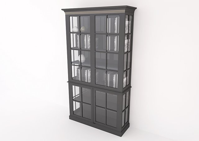 bookcase homes in heaven  design Modelo 3D .c4d .max .obj .3ds .fbx .stl .blend 