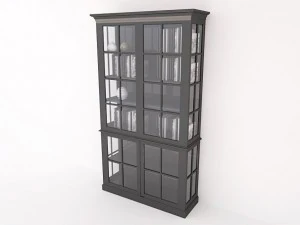 design di case libreria in paradiso Modello 3D