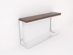 modern design console 02 3Dモデル
