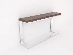 modern design console 02 3D Model