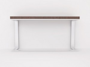 modern design console 02 3Dモデル