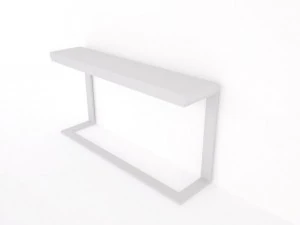 modern design console 02 3D Model
