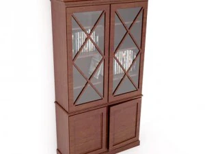 天堂之家书柜设计02 3D 模型