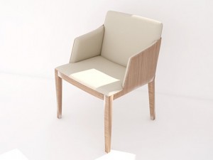 beatrice modern design armchair Modelo 3D