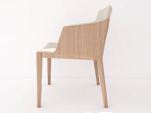 beatrice modern design armchair 3D Model
