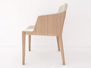 beatrice modern design armchair 3D Model