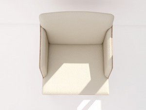 beatrice modern design armchair 3D Model