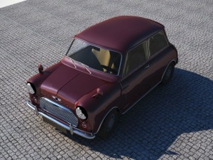 mini cooper classic Modelo 3D