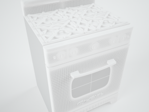 big chill stove 3D Model