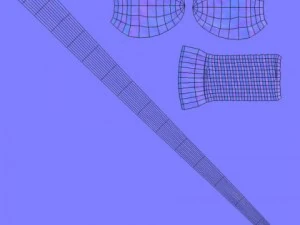 human sperm cell microscope 3D Model