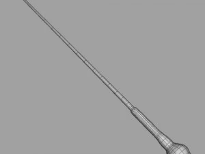human sperm cell microscope 3D Model