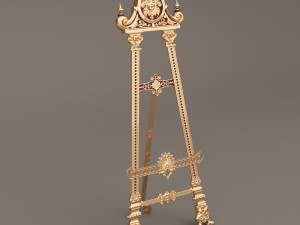 easel Modèle 3D