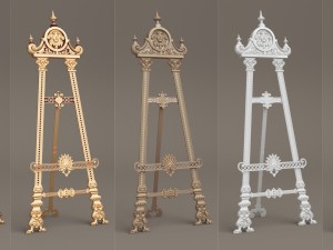 easel Modèle 3D