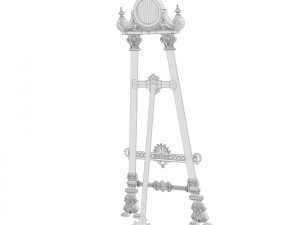 easel Modèle 3D