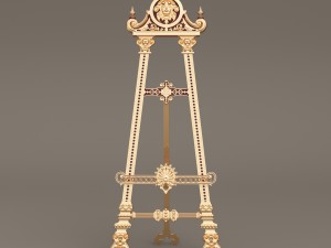 easel Modèle 3D