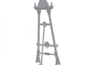 easel Modèle 3D