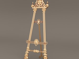 easel Modèle 3D