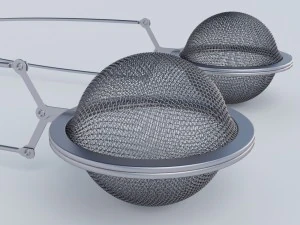 coadores de ch&aacute; Modelo 3D