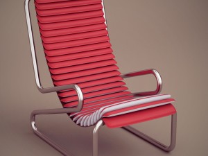 busnelli armadillo armchair 3D Model