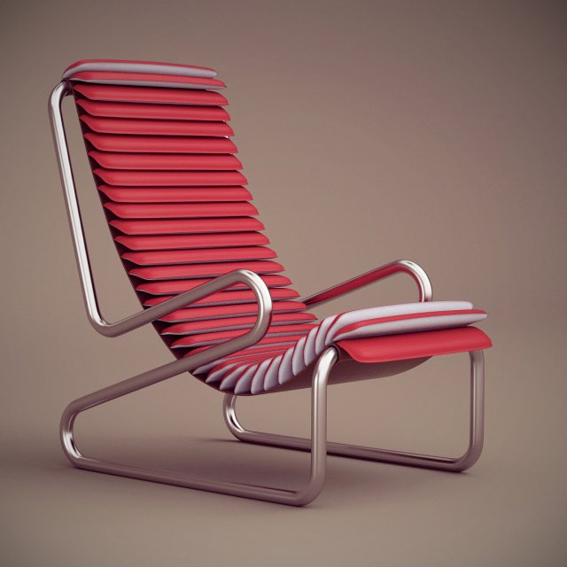 busnelli armadillo armchair 3D Model .c4d .max .obj .3ds .fbx .stl .blend 