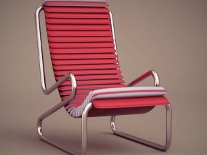 busnelli armadillo armchair 3D Model